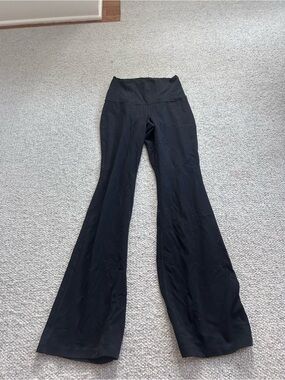 Aritzia Black Bootcut Flare Pants